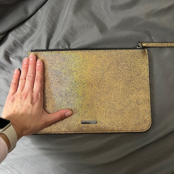 Rebecca minkoff Gold Studded Clutch - Picture 3 of 5